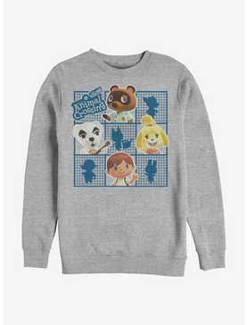 Nintendo Animal Crossing Character Grid Sweatshirt, , hi-res