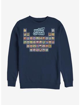 Nintendo Animal Crossing Periodically Crossing Sweatshirt, , hi-res
