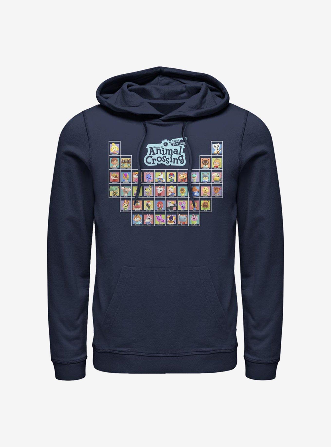 Nintendo Animal Crossing Periodically Crossing Hoodie, , hi-res