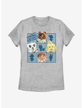 Nintendo Animal Crossing Character Grid Womens T-Shirt, , hi-res