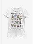 Nintendo Animal Crossing Bug Collection Youth Girls T-Shirt, WHITE, hi-res