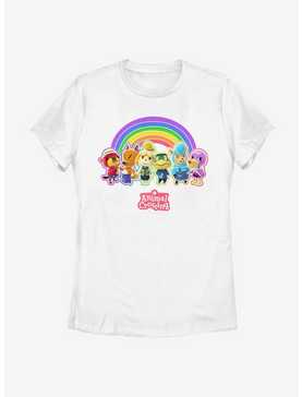 Nintendo Animal Crossing Rainbow Lineup Womens T-Shirt, , hi-res
