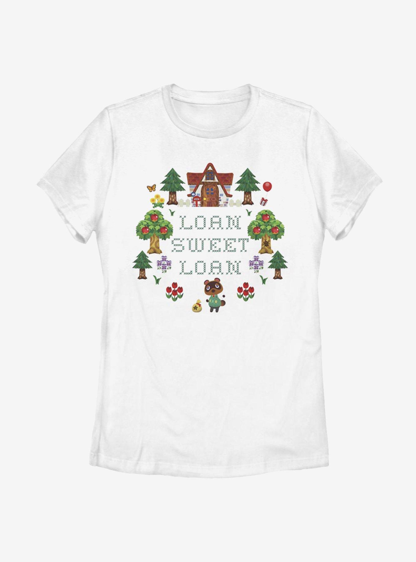 Nintendo Animal Crossing Sweet Loan Womens T-Shirt, , hi-res