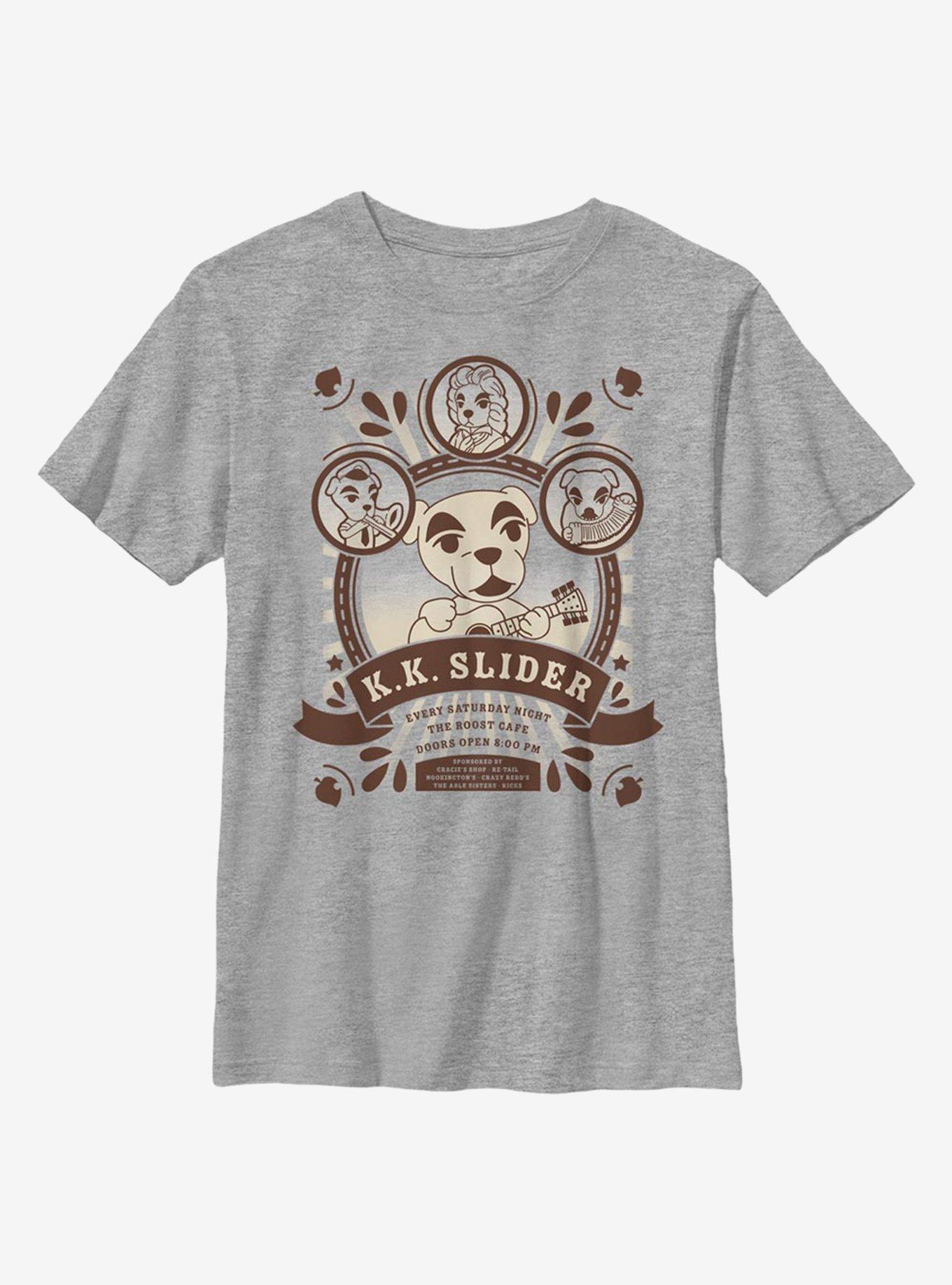 Nintendo Animal Crossing K.K. Slider At The Roost Youth T-Shirt, , hi-res