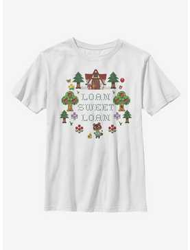 Nintendo Animal Crossing Sweet Loan Youth T-Shirt, , hi-res