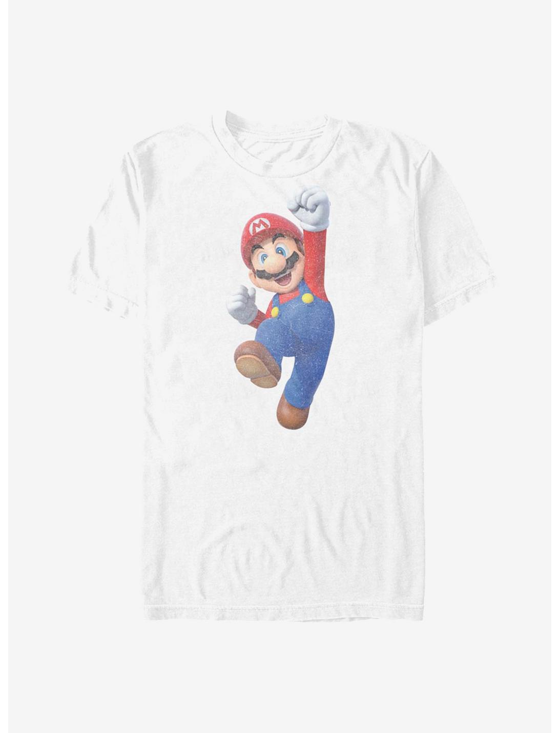 Nintendo Super Marios Up B T-Shirt, WHITE, hi-res