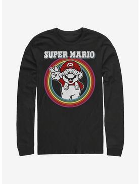 Nintendo Super Mario Rainbow Mario Long-Sleeve T-Shirt, , hi-res