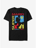 Nintendo Super Mario Retrospective T-Shirt, BLACK, hi-res