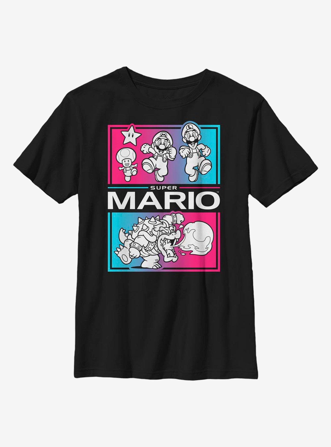 Nintendo Super Mario Runners Up Youth T-Shirt, , hi-res
