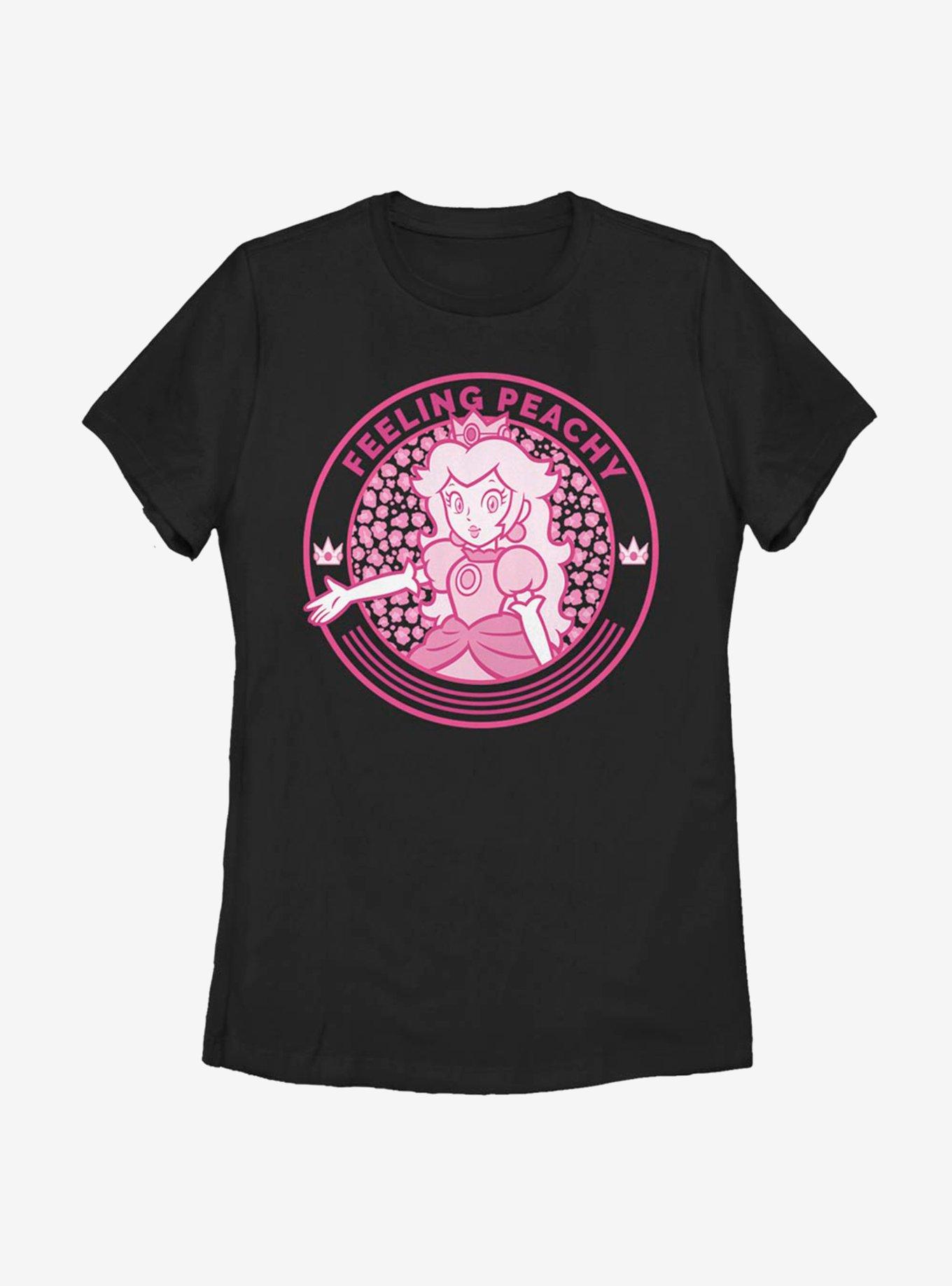 Nintendo Super Mario Cheetah Peach Womens T-Shirt, , hi-res