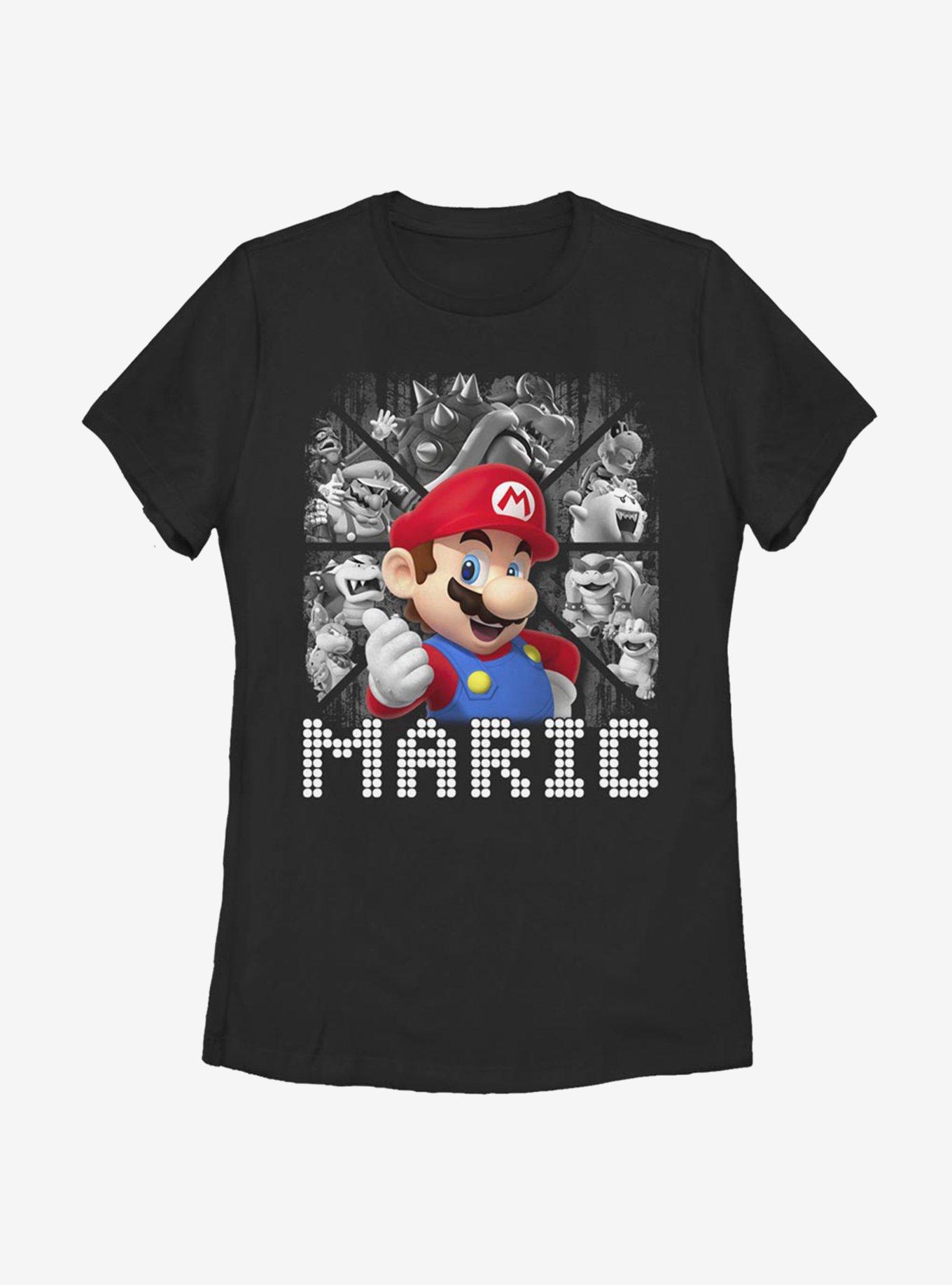 Nintendo Super Mario Buddies Womens T-Shirt, , hi-res