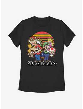 Nintendo Super Mario Group Womens T-Shirt, , hi-res