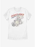 Nintendo Super Mario Peach Kart Womens T-Shirt, WHITE, hi-res