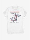 Nintendo Super Mario Retro Racing Womens T-Shirt, WHITE, hi-res