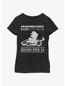 Nintendo Super Mario Star Cup Youth Girls T-Shirt, , hi-res