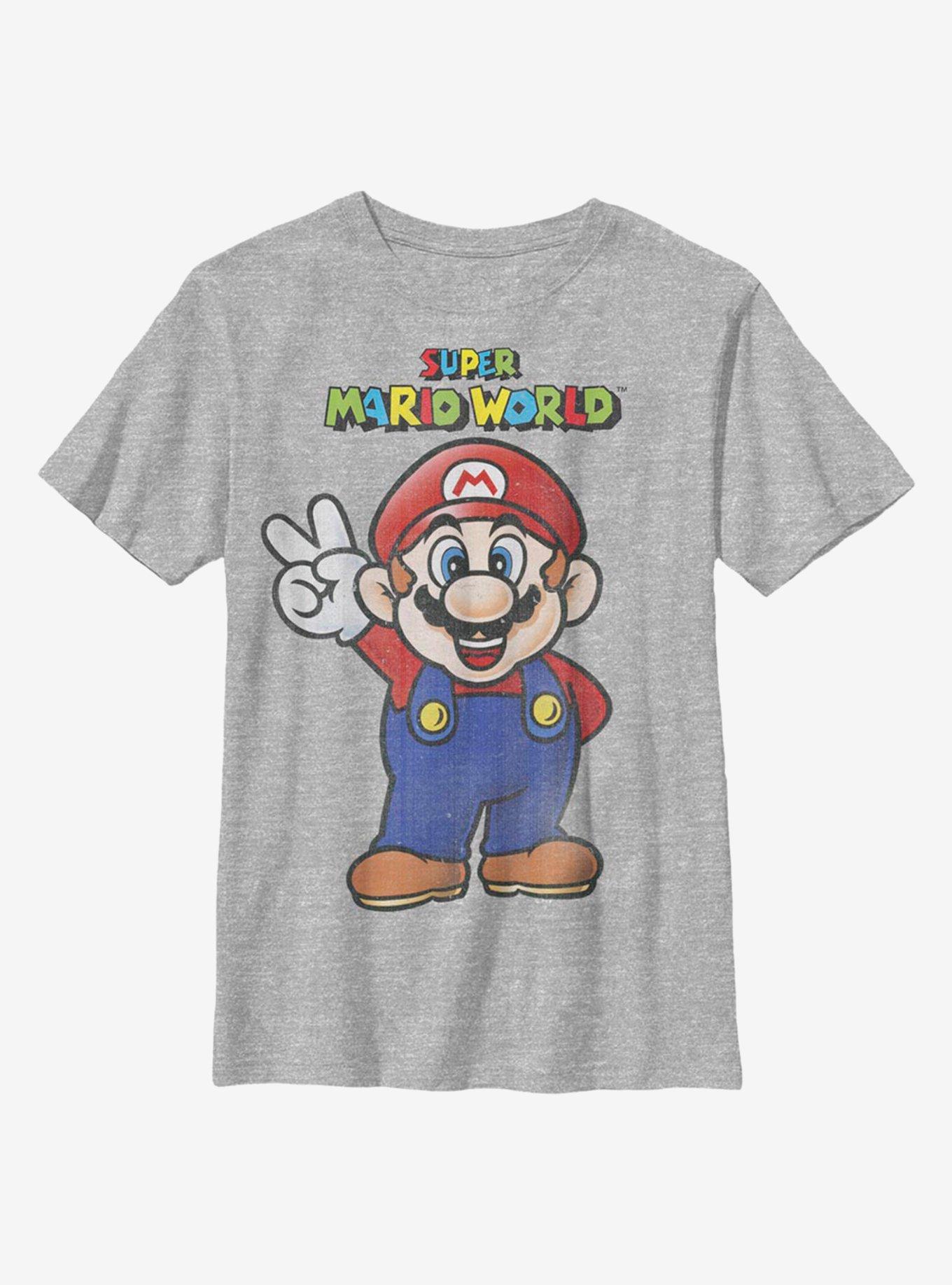 Nintendo Super Mario Peace Youth T-Shirt, , hi-res