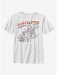 Nintendo Super Mario Peach Kart Youth T-Shirt, WHITE, hi-res