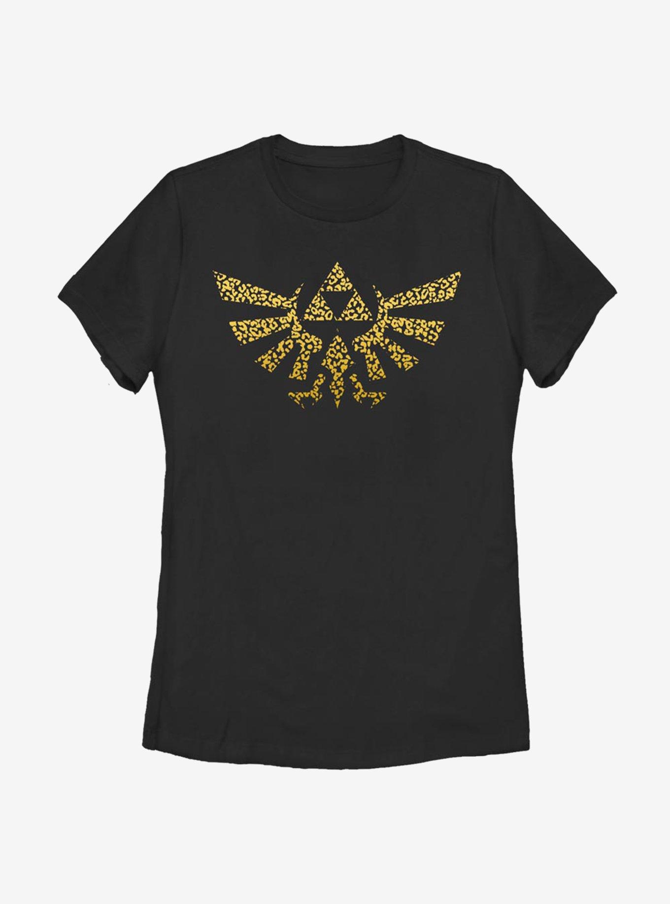 Nintendo The Legend Of Zelda Triforce Cheetah Womens T-Shirt, , hi-res