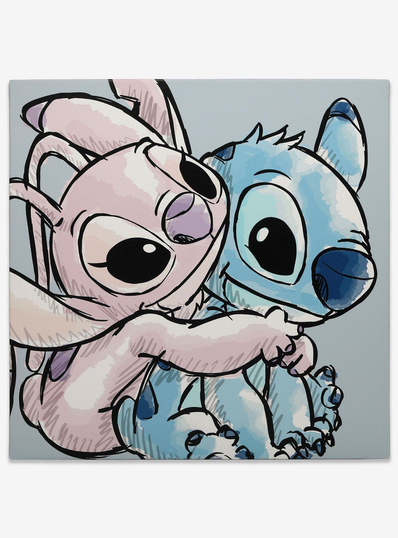 Disney Lilo & Stitch Angel Watercolor 73290A620715 Priced/sold by