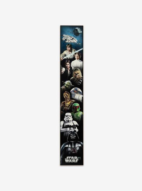 Star Wars Line Up Wood Wall Décor | Hot Topic