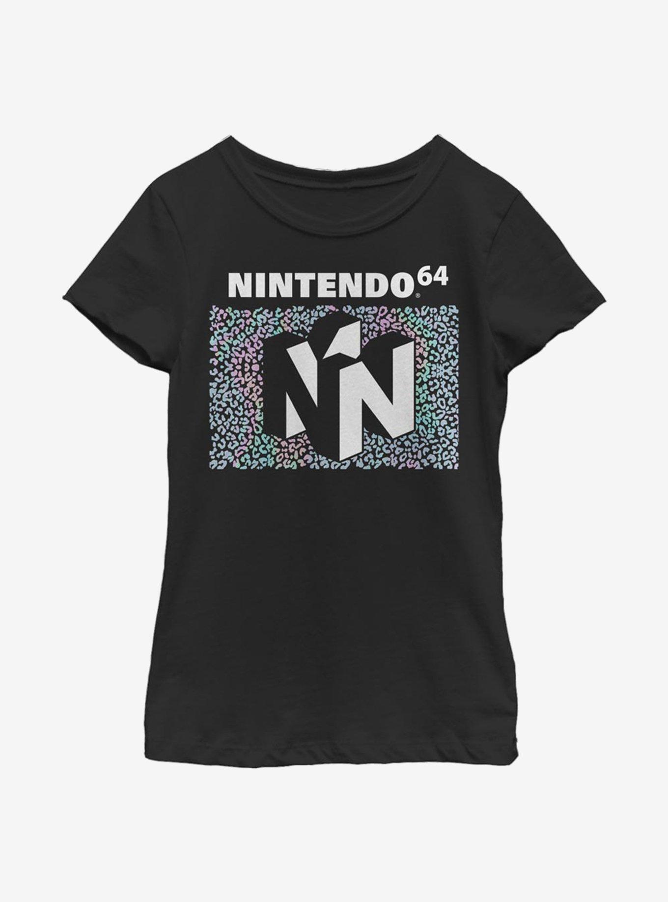 Nintendo Holo Cheetah Youth Girls T-Shirt, , hi-res