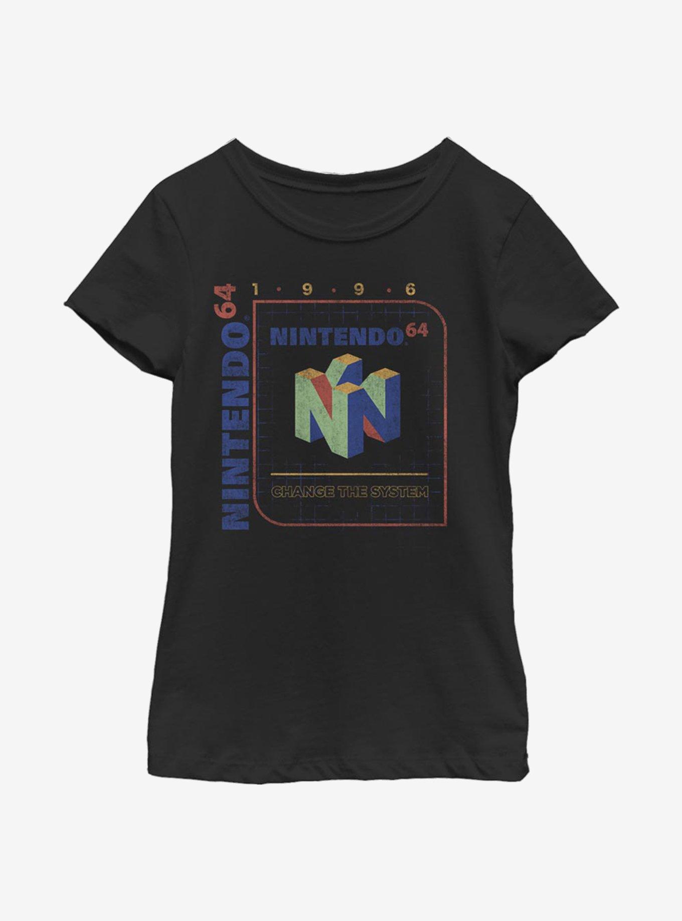 Nintendo Project Reality Youth Girls T-Shirt, , hi-res