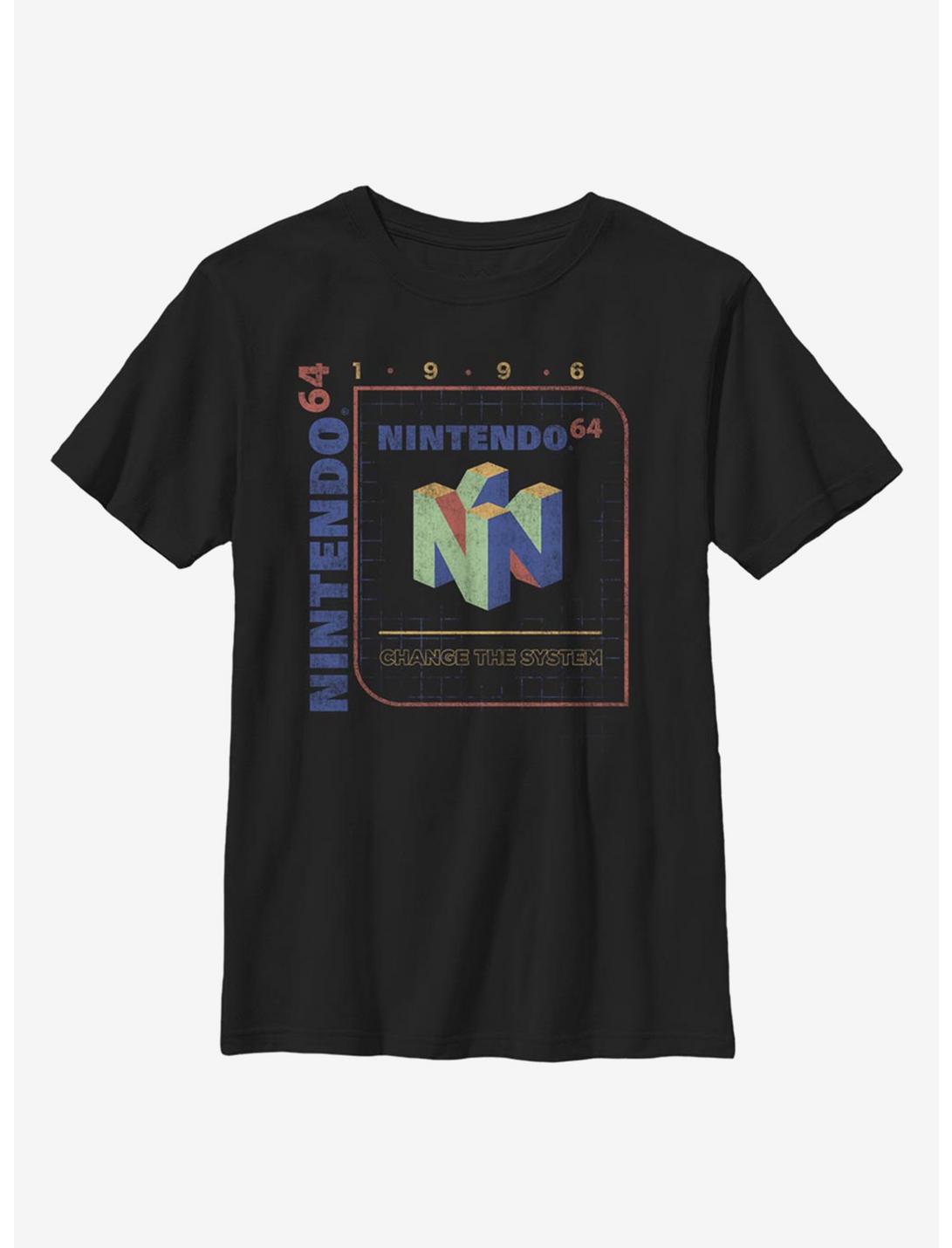 Nintendo Project Reality Youth T-Shirt, BLACK, hi-res