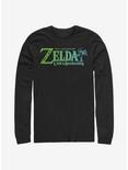 Nintendo The Legend Of Zelda Link's Awakening Grad Long-Sleeve T-Shirt, BLACK, hi-res