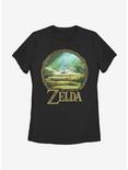 Nintendo The Legend Of Zelda Korok Forest Womens T-Shirt, BLACK, hi-res