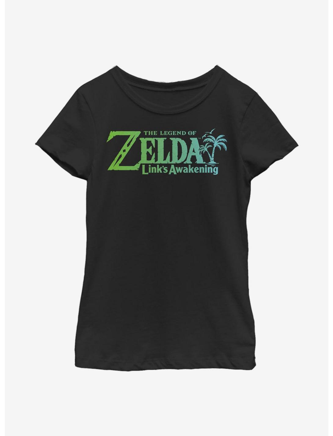 Nintendo The Legend Of Zelda Link's Awakening Grad Youth Girls T-Shirt, BLACK, hi-res