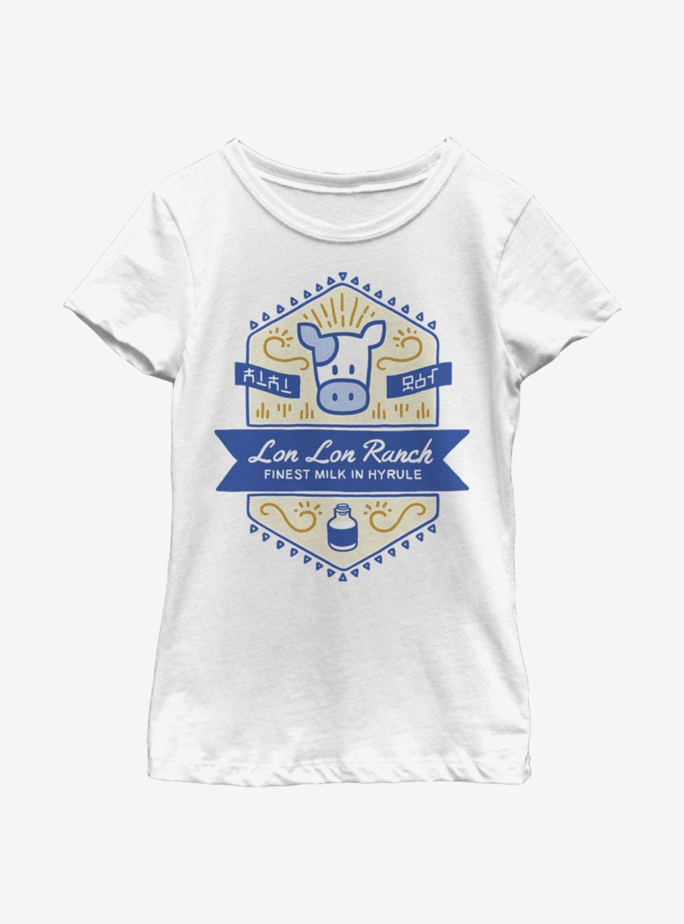 Nintendo The Legend Of Zelda Lon Lon Ranch Youth Girls T-Shirt, , hi-res