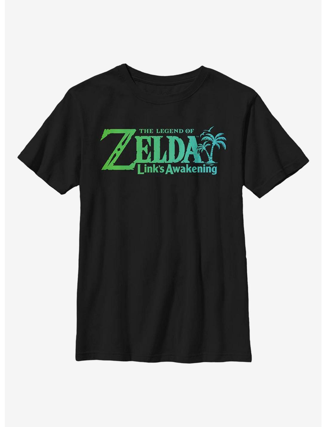Nintendo The Legend Of Zelda Link's Awakening Grad Youth T-Shirt, BLACK, hi-res