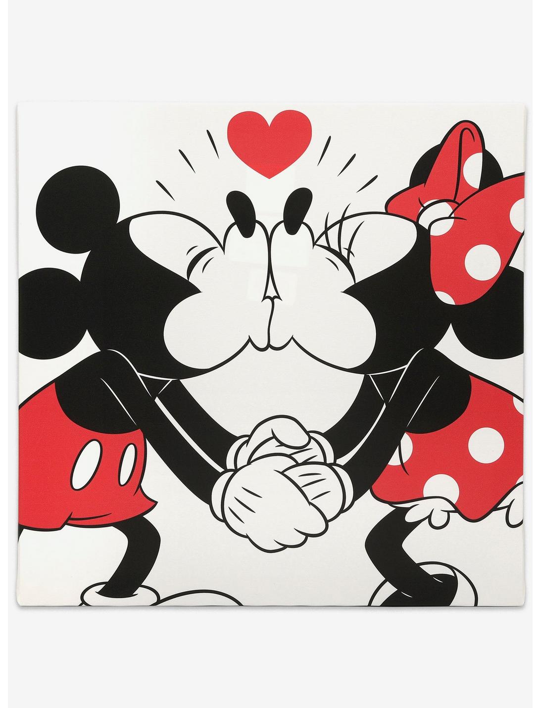 Disney Mickey And Minnie 16" x 16" Canvas Wall Décor, , hi-res