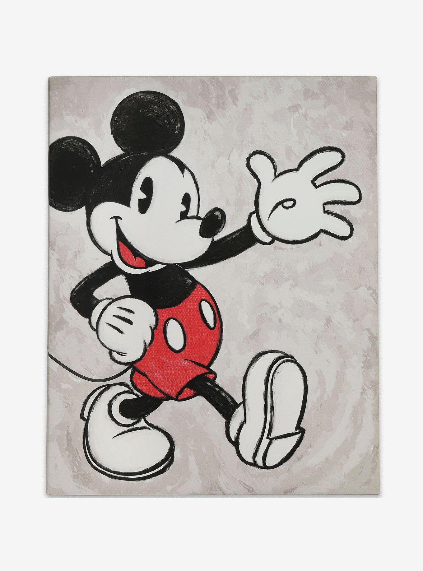 Disney Mickey Mouse Head Canvas Wall D&eacute;cor, , hi-res