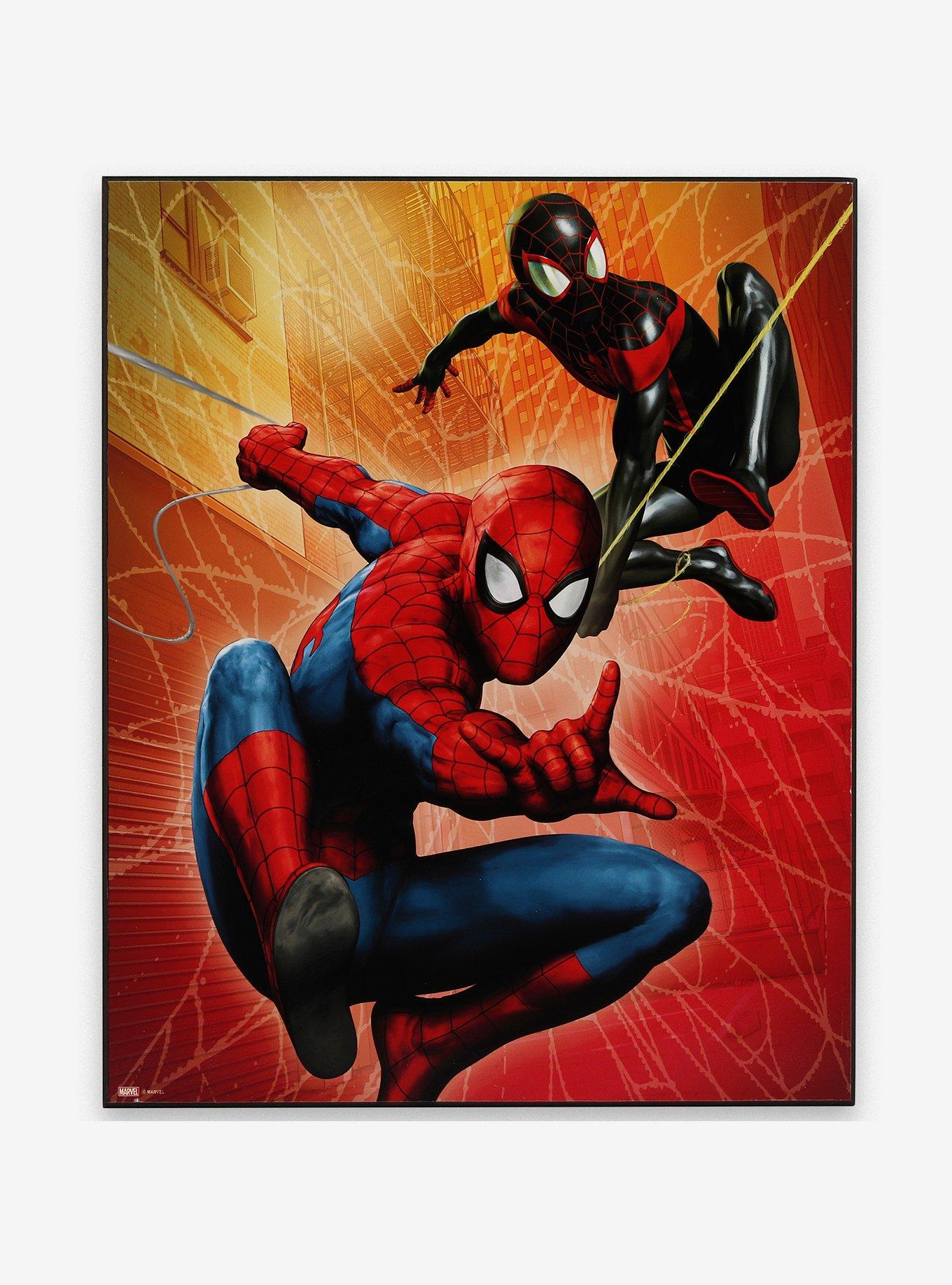 Marvel Spider-Man Jumping Wood Wall D&eacute;cor, , hi-res