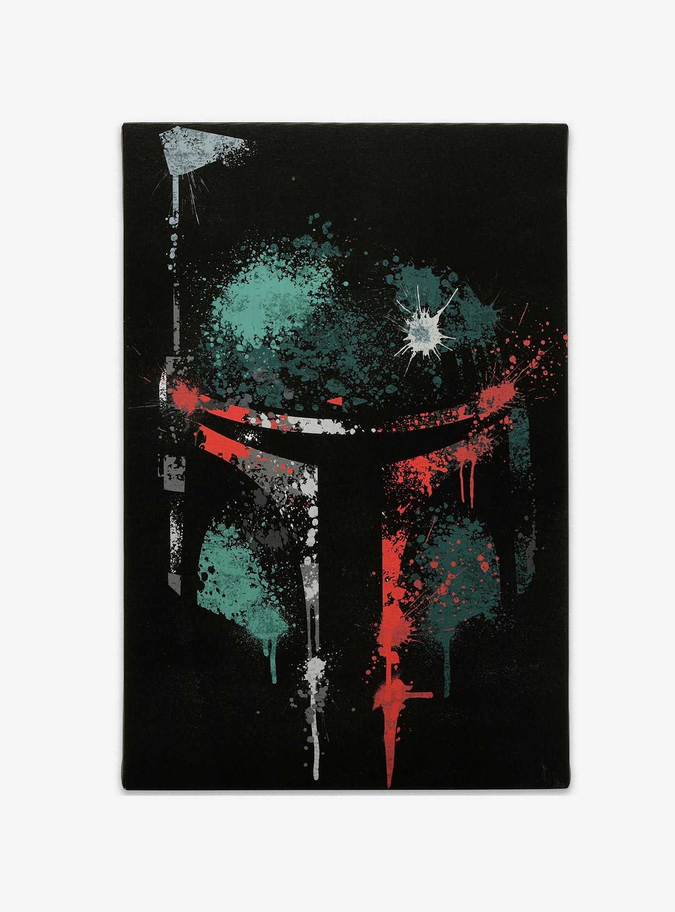 Star Wars Boba Fett Canvas Wall Décor, , hi-res