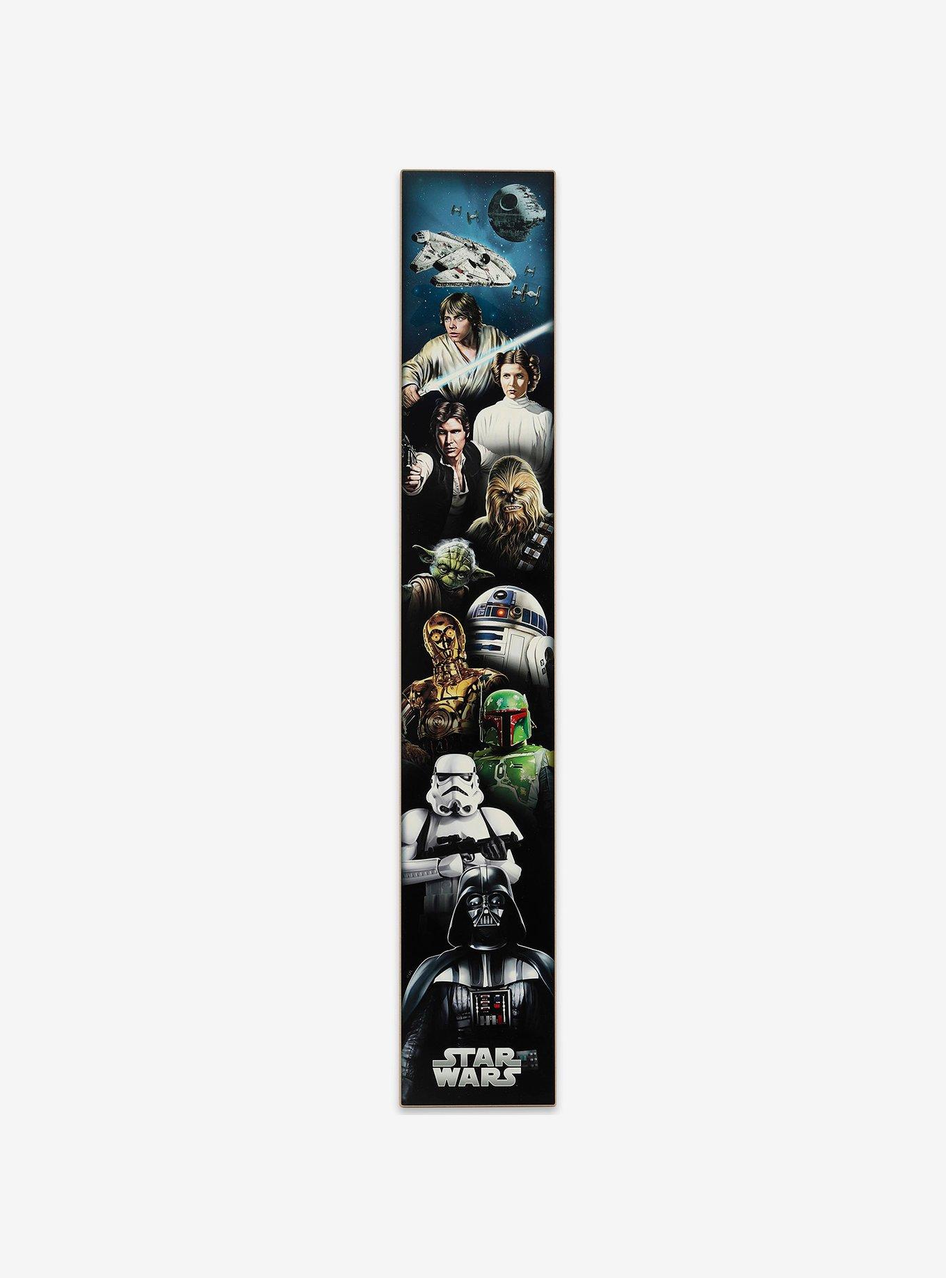 Star Wars Line Up Wood Wall D&eacute;cor, , hi-res