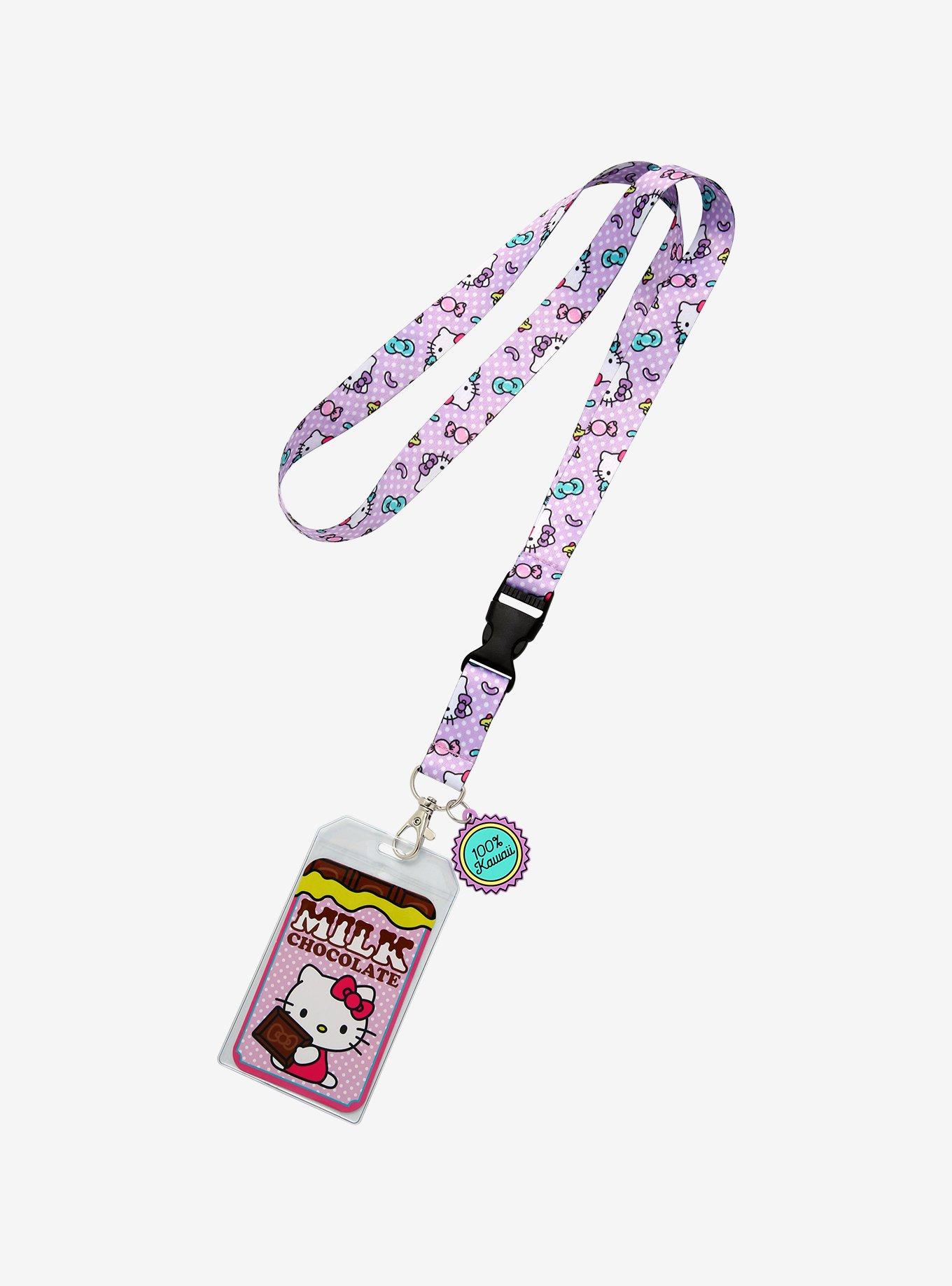Loungefly Hello Kitty Polka Dot Candy Lanyard, , hi-res