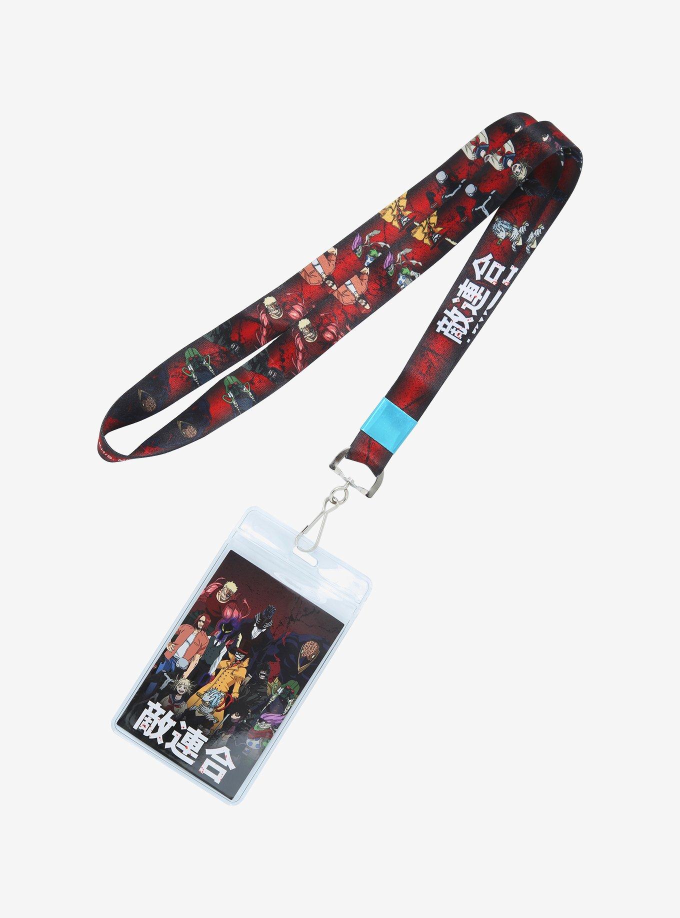 My Hero Academia League Of Villains Lanyard, , hi-res