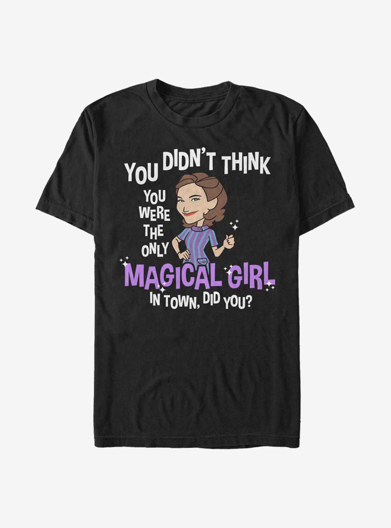Extra Soft Marvel WandaVision Magical Girl Agatha T-Shirt, BLACK, hi-res