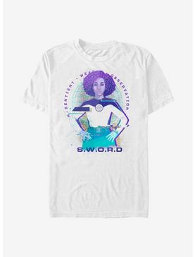 Extra Soft Marvel WandaVision S.W.O.R.D Glitch T-Shirt, WHITE, hi-res
