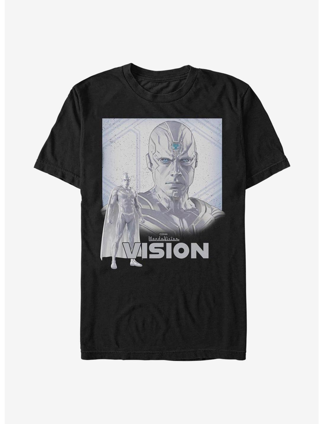 Extra Soft Marvel WandaVision Vision Sentient Weapon T-Shirt, BLACK, hi-res