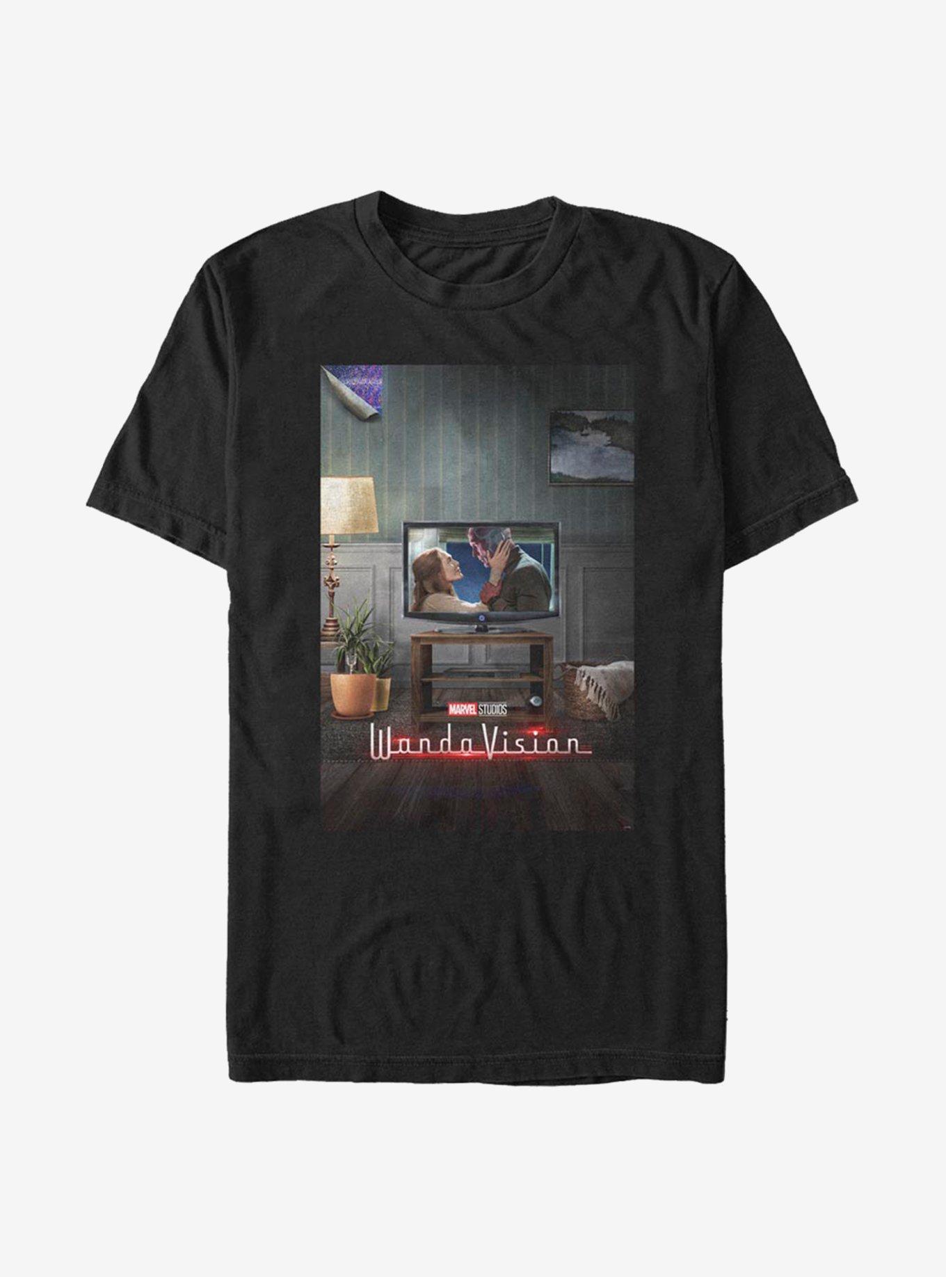 extra Soft Marvel WandaVision WV Poster 00's T-Shirt