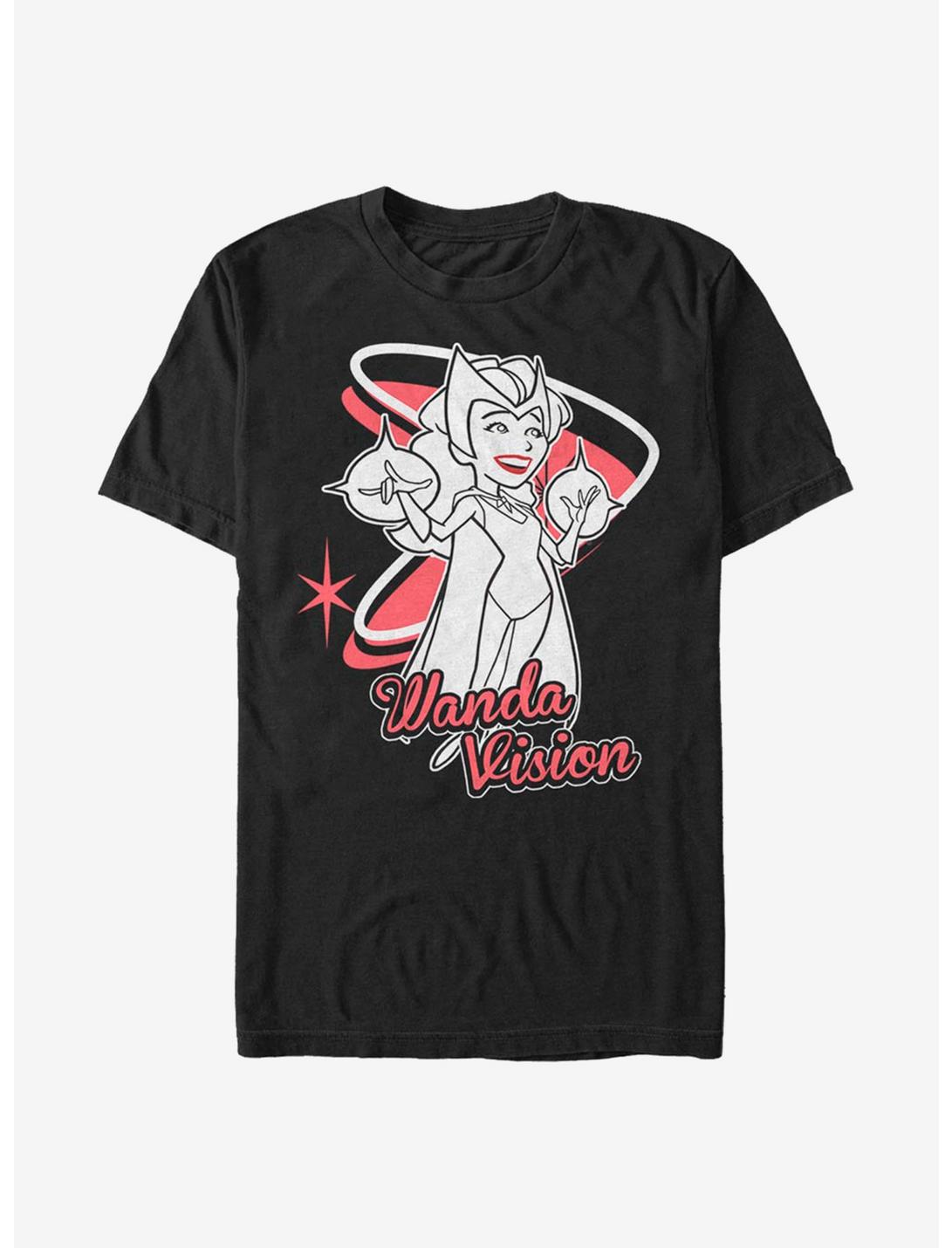 Extra Soft Marvel WandaVision Wanda Special T-Shirt, BLACK, hi-res