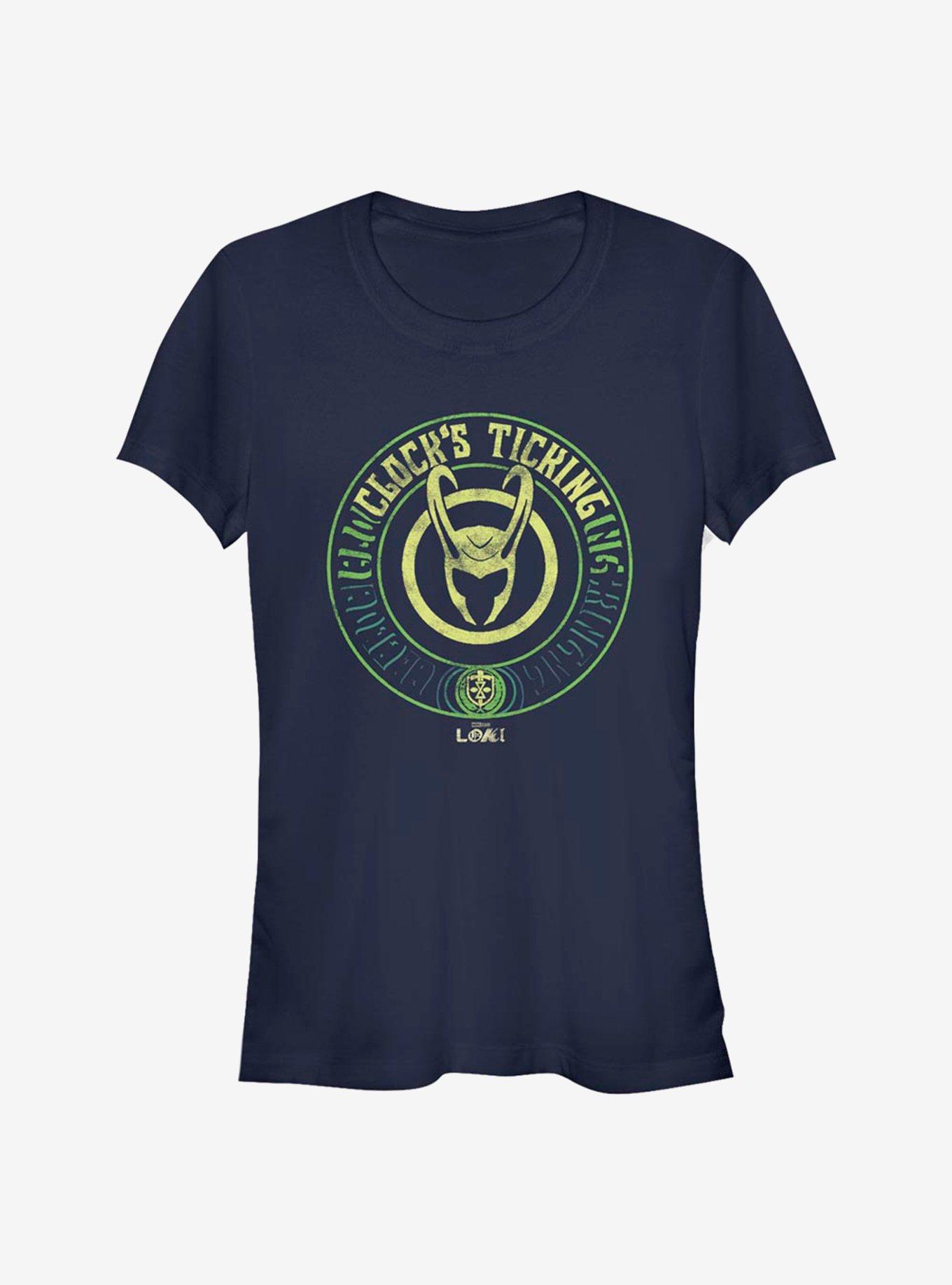 Marvel Loki Clock's Ticking Girls T-Shirt, , hi-res