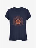 Marvel Loki TVA Badge Girls T-Shirt, NAVY, hi-res