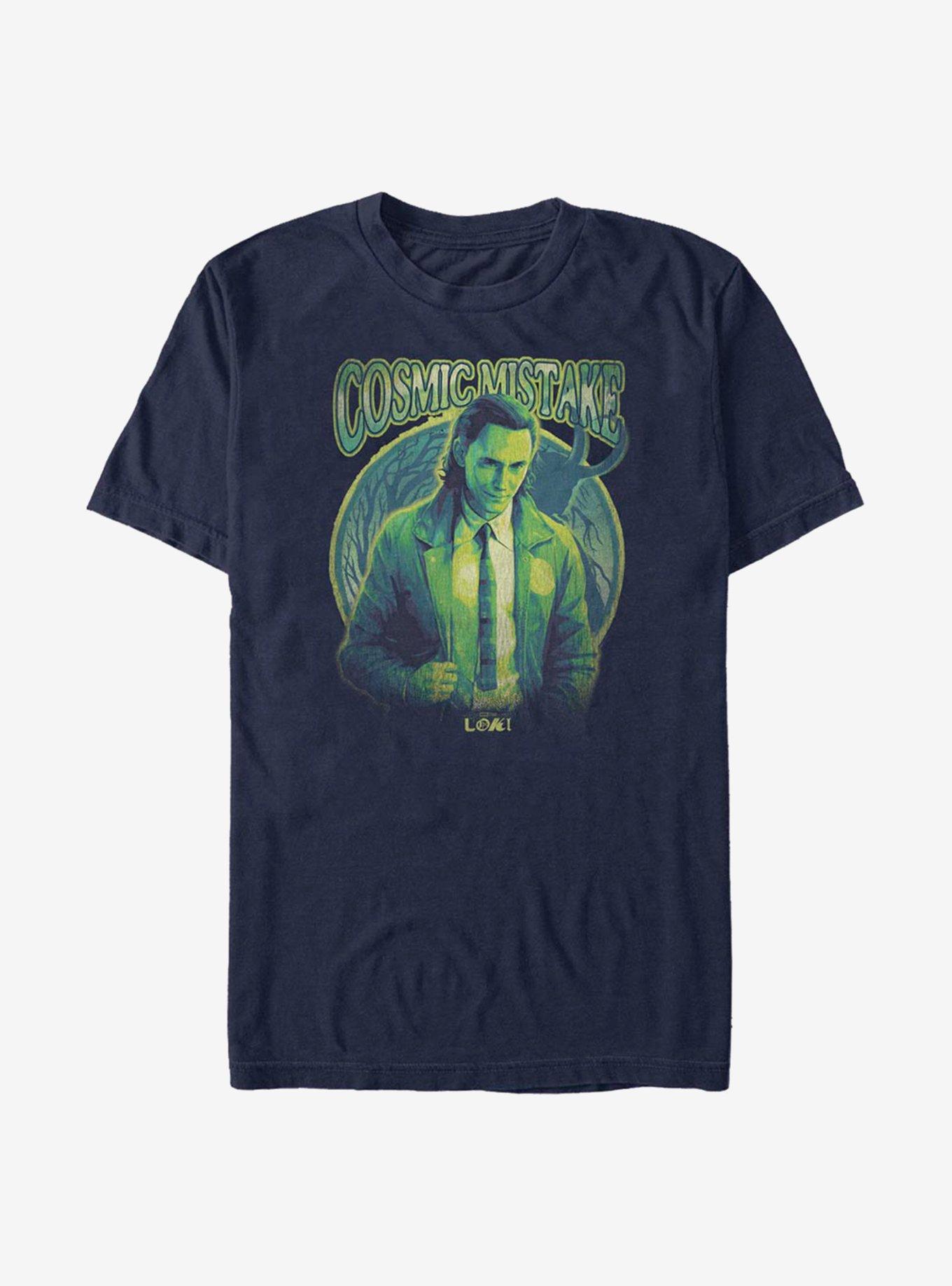 Marvel Loki Cosmic Mistake T-Shirt, NAVY, hi-res