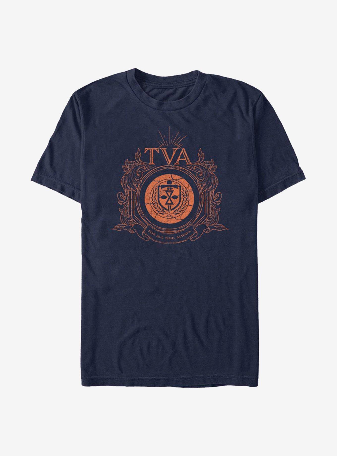 Marvel Loki TVA Badge T-Shirt, NAVY, hi-res