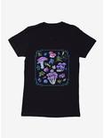 Mushroom Purple Haze Womens T-Shirt, BLACK, hi-res