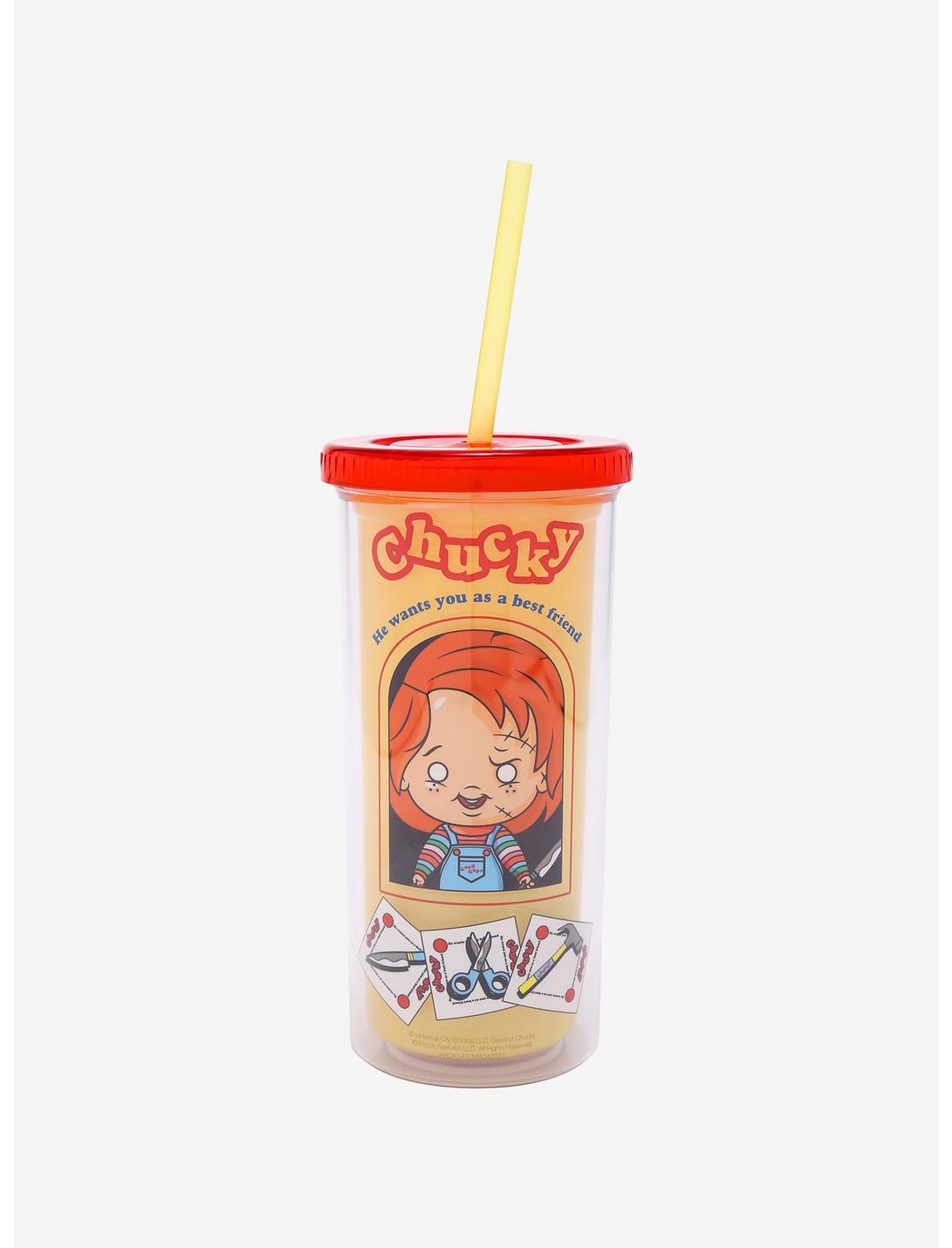 Child's Play Chucky Acrylic Travel Cup, , hi-res
